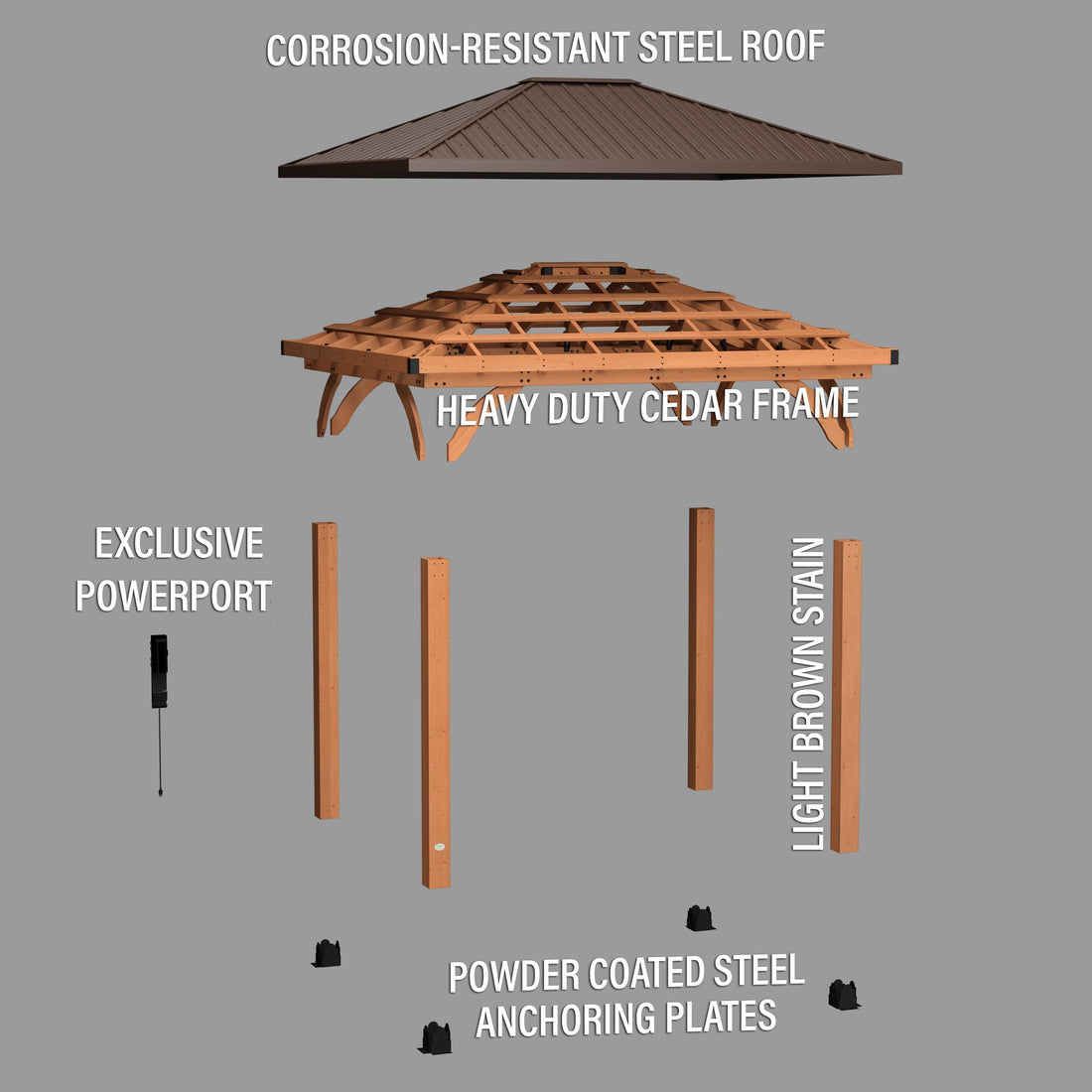 12x10 Barrington Gazebo