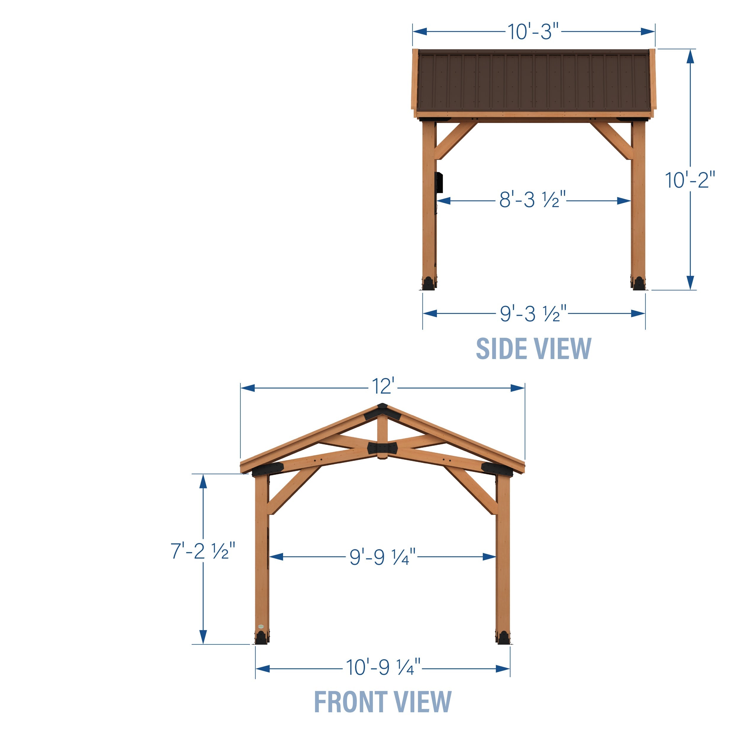 12x10 Norwood Gazebo