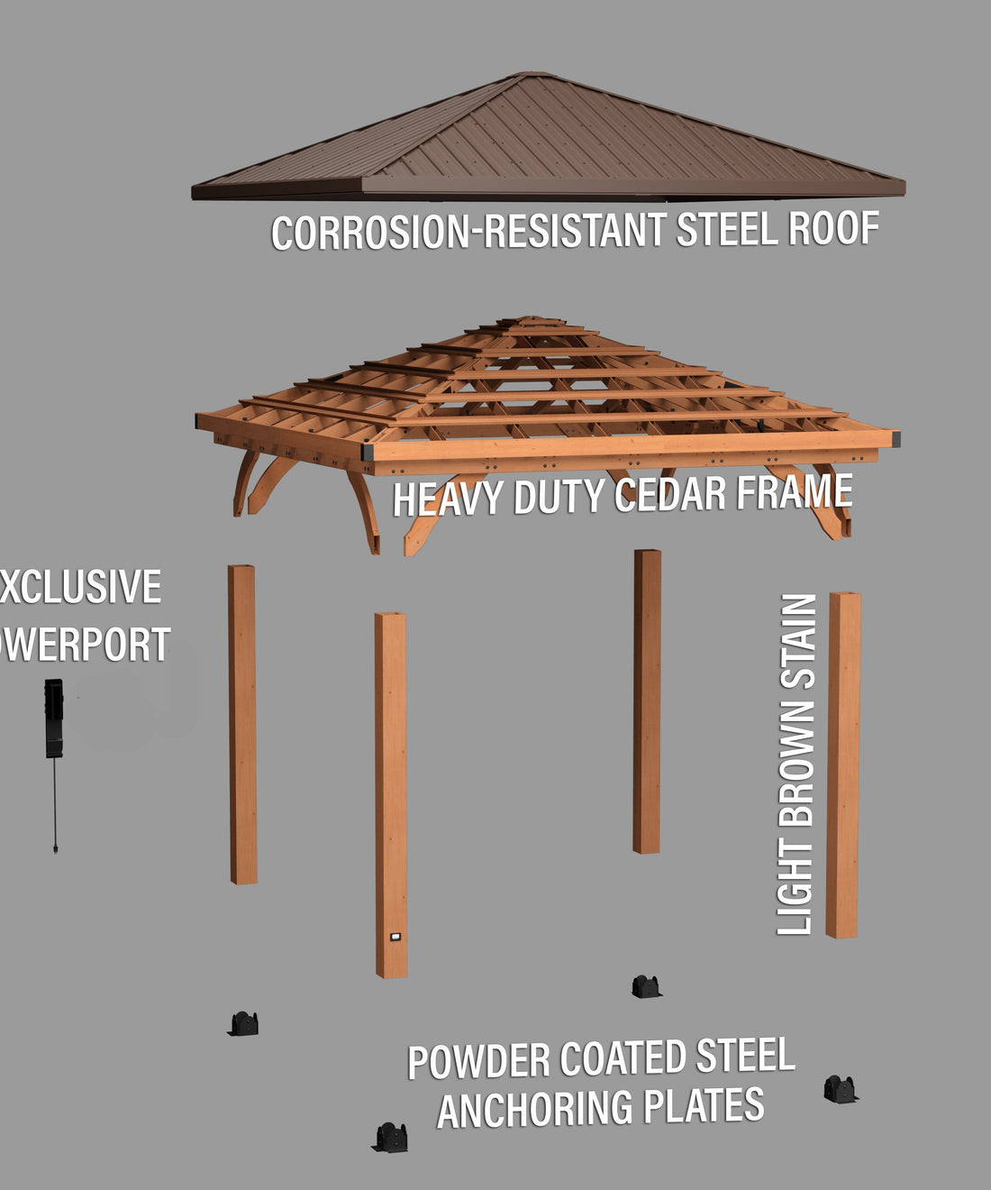12x12 Barrington Gazebo