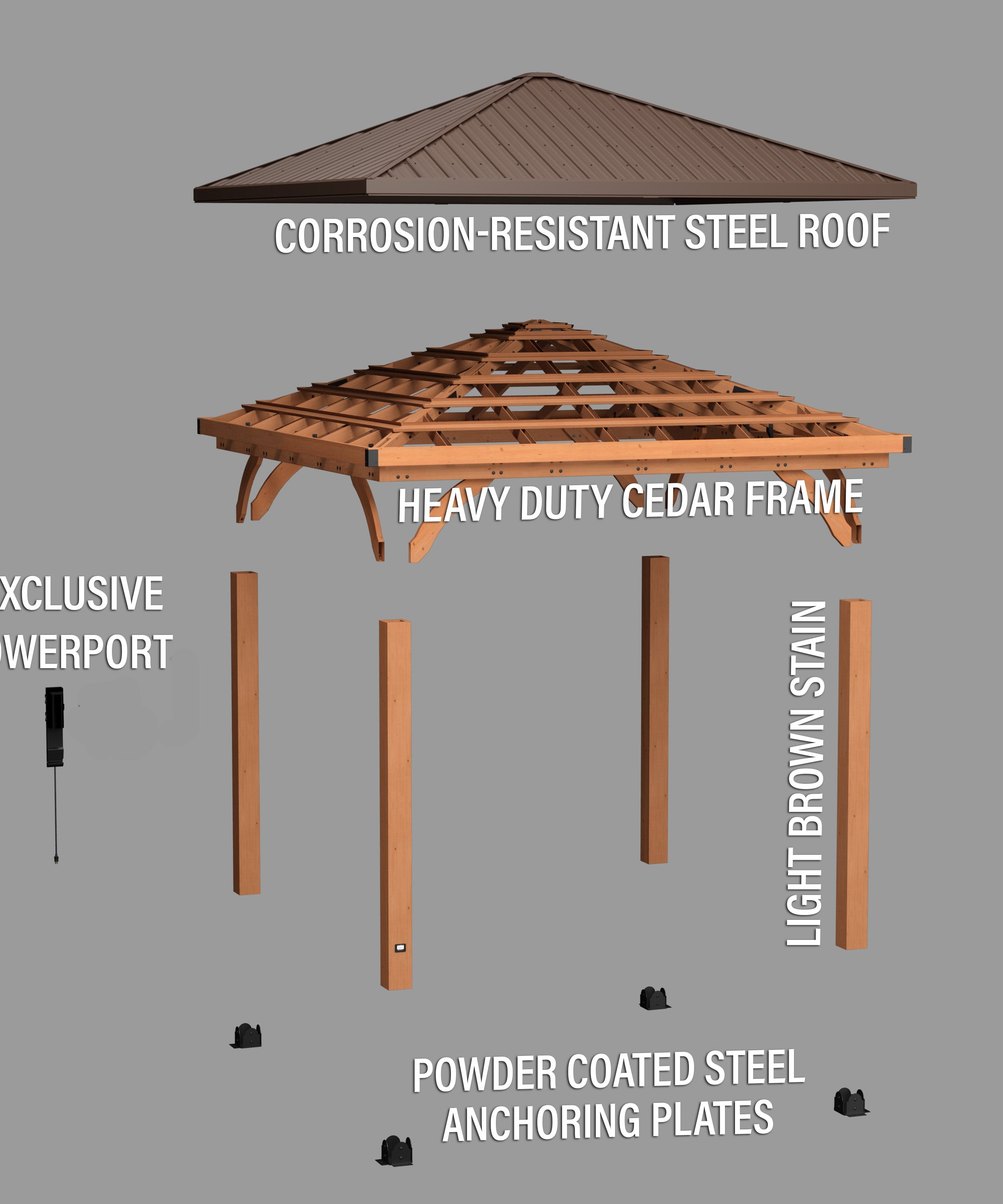 12x12 Barrington Gazebo