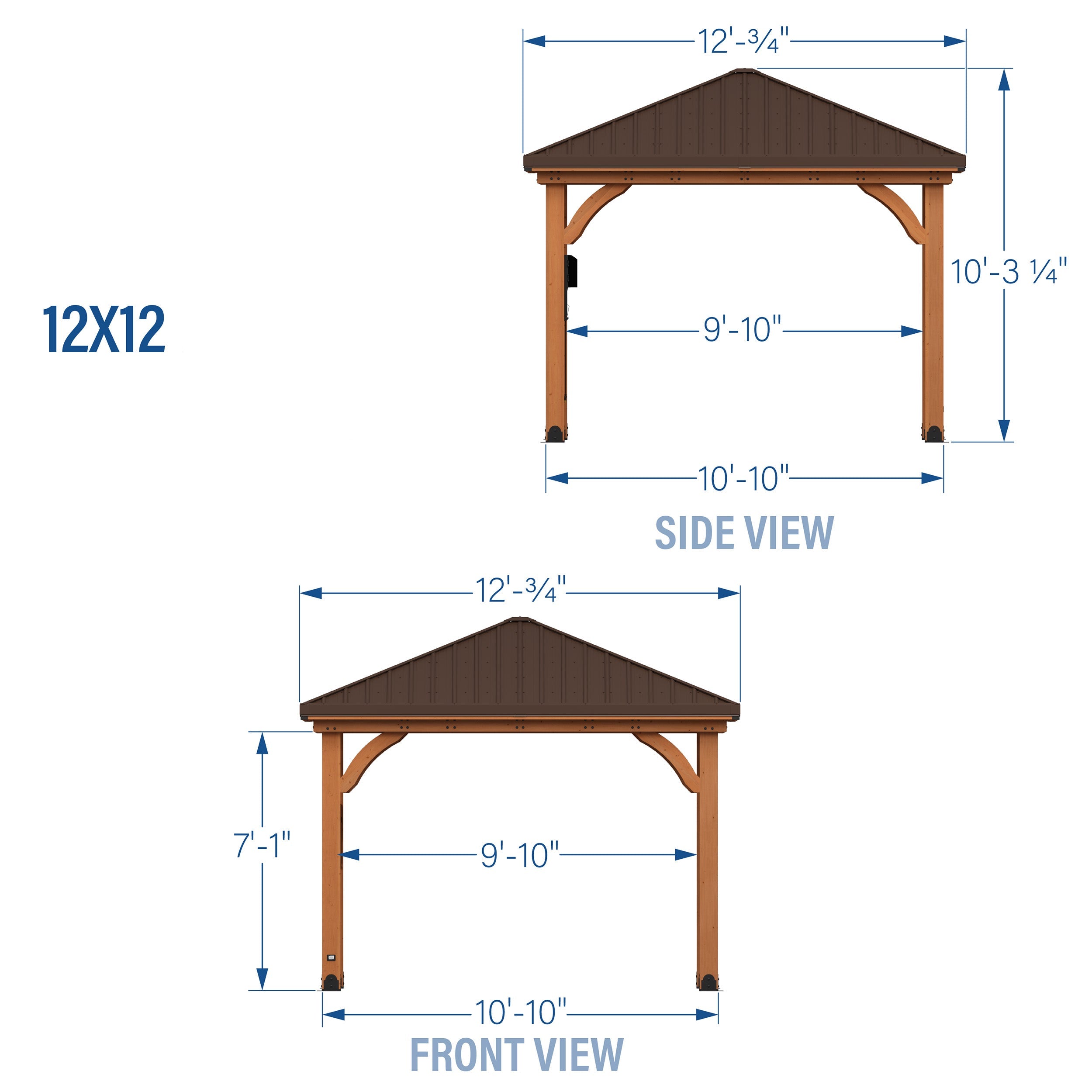 12x12 Barrington Gazebo