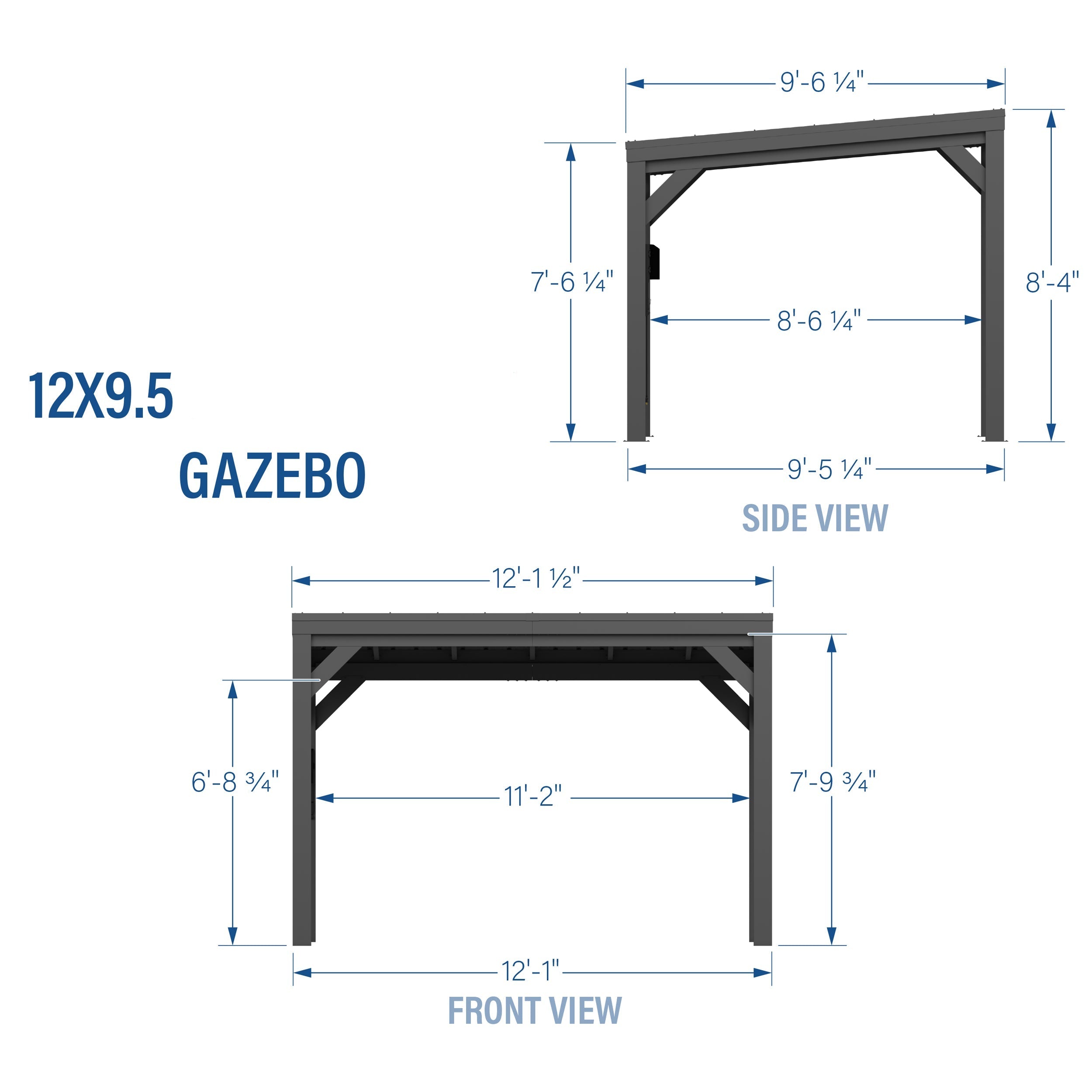 12x9.5 Stonebridge Gazebo