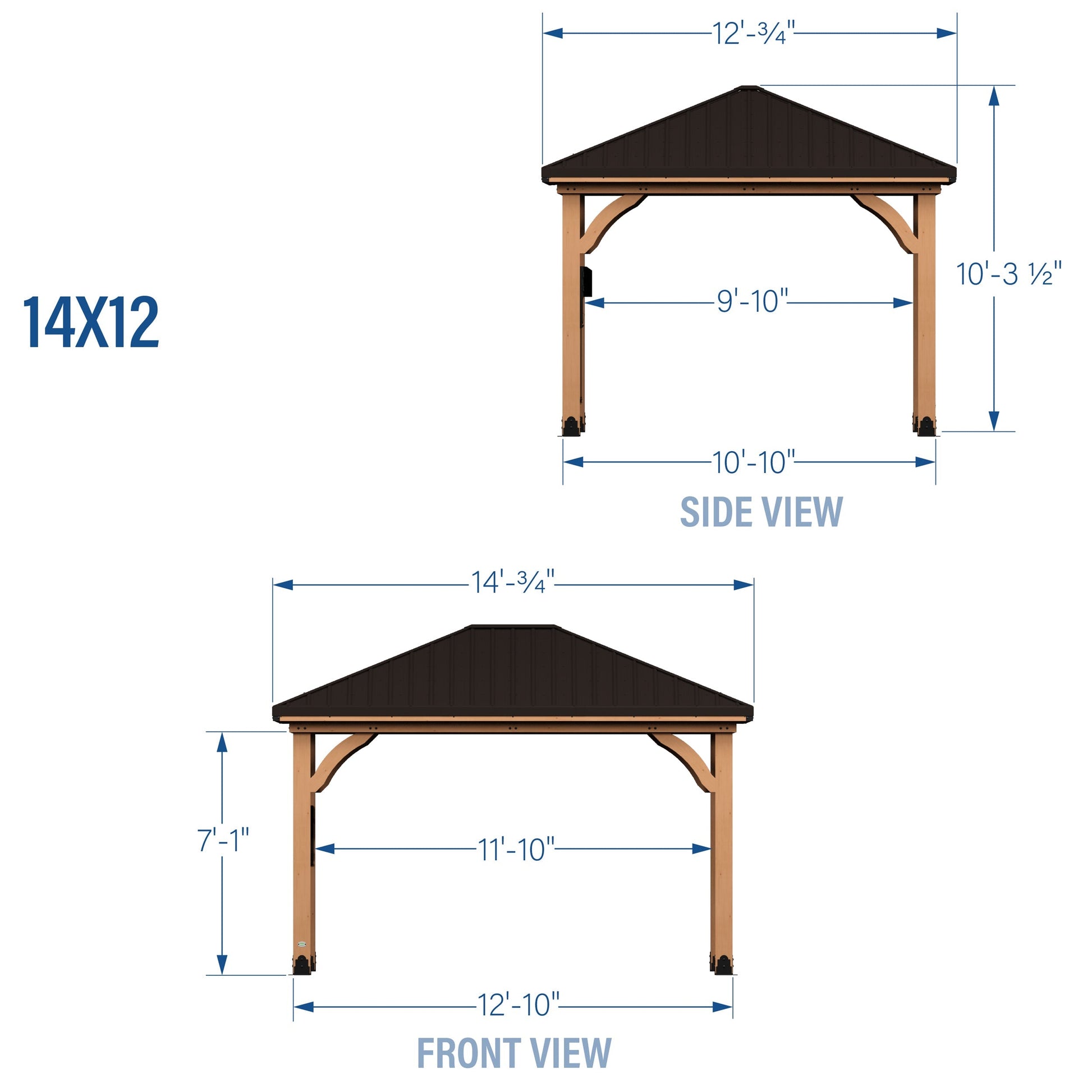 14x12 Barrington Gazebo