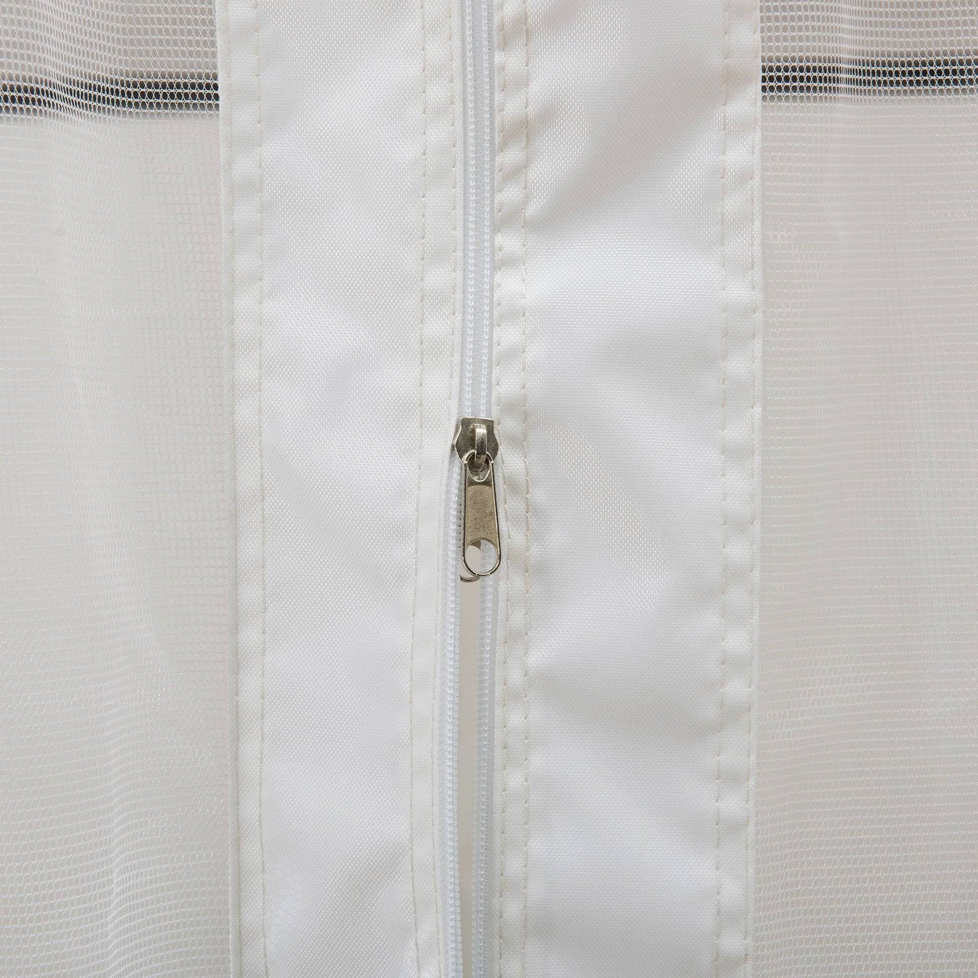 Mazonvintage 10x10 White Gazebo with Curtain and Netting
