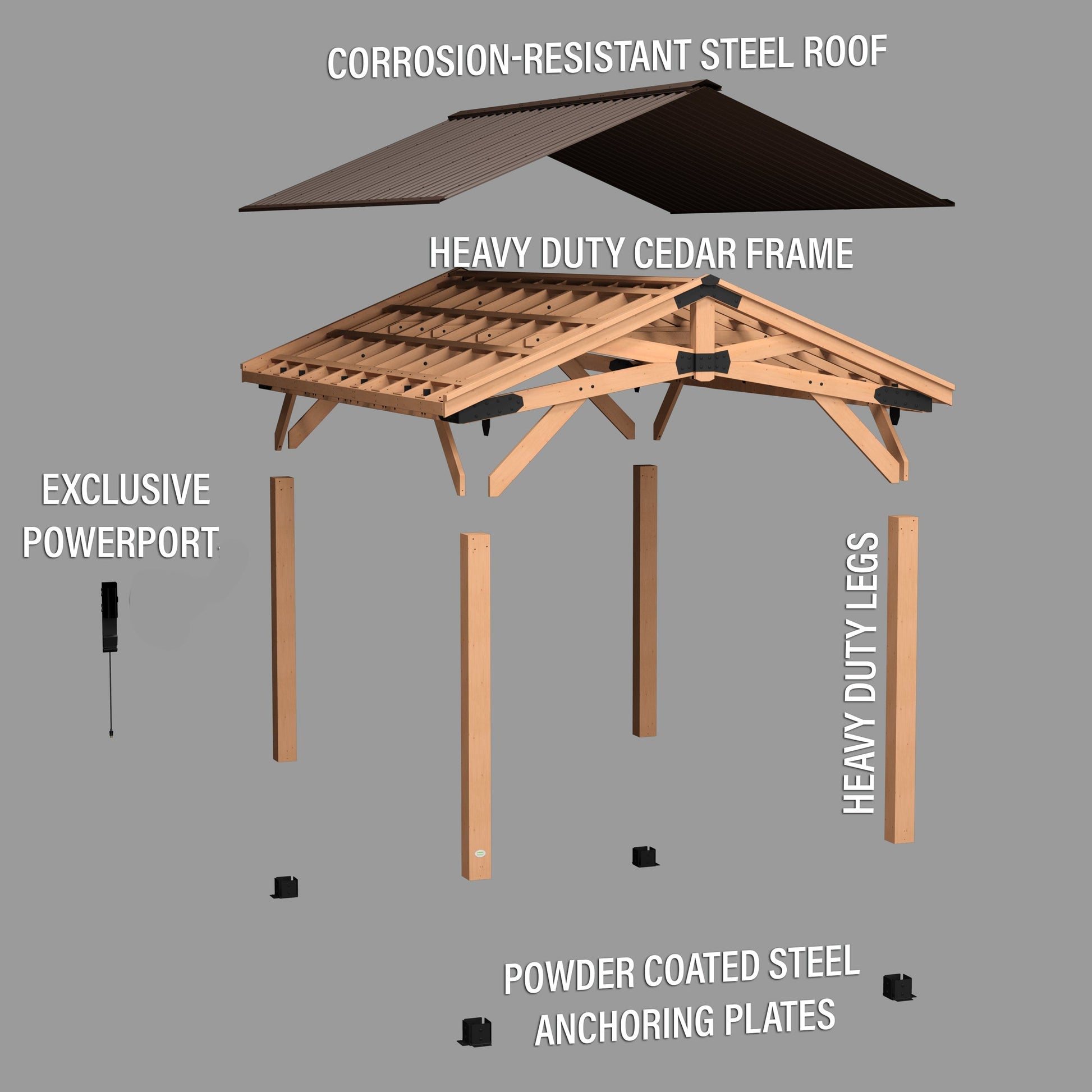16x12 Norwood Gazebo