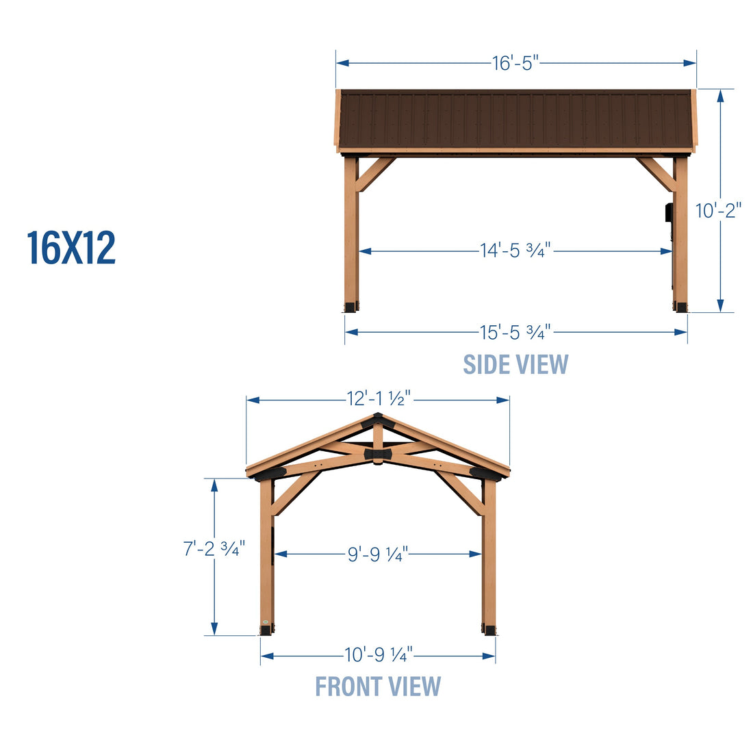 16x12 Norwood Gazebo