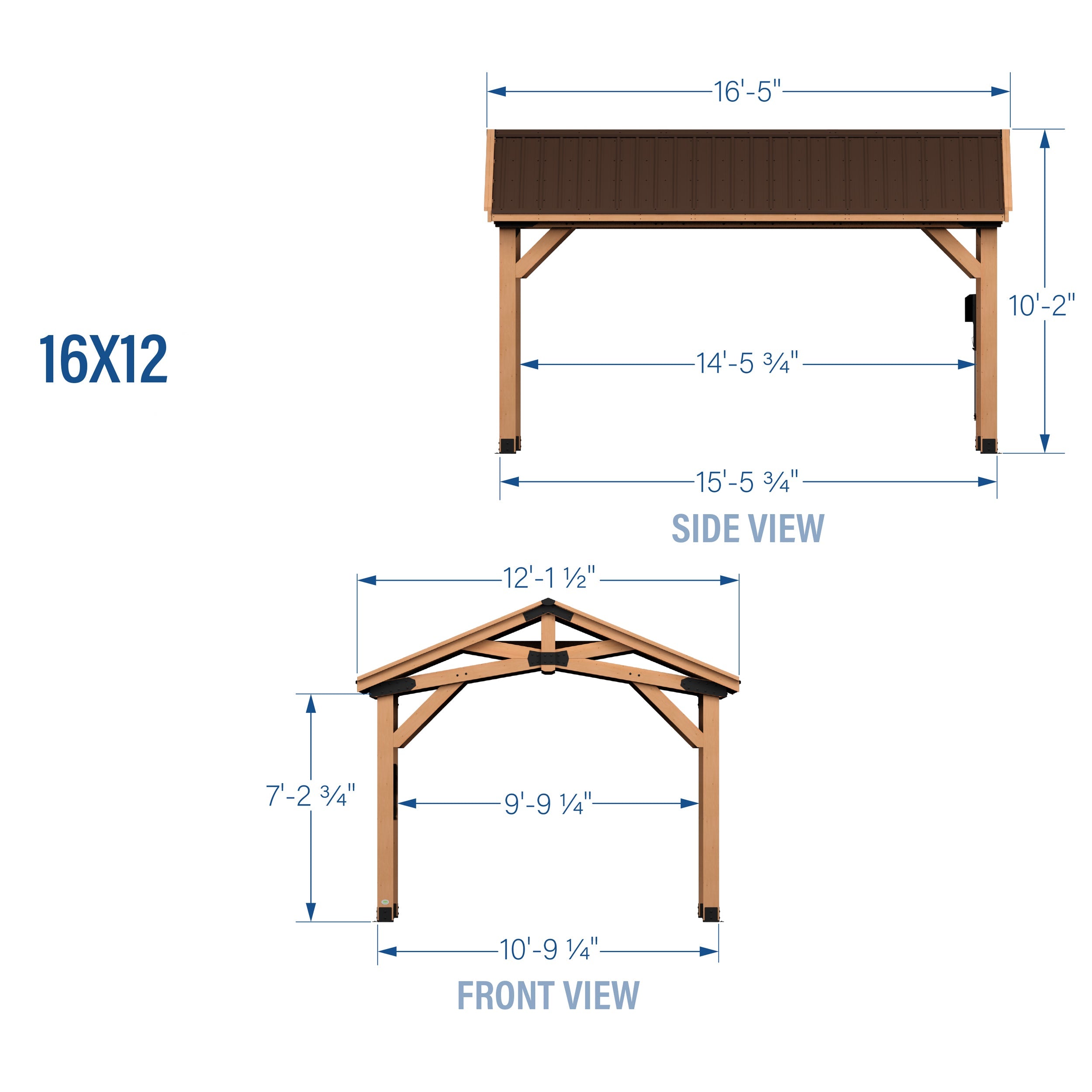 16x12 Norwood Gazebo
