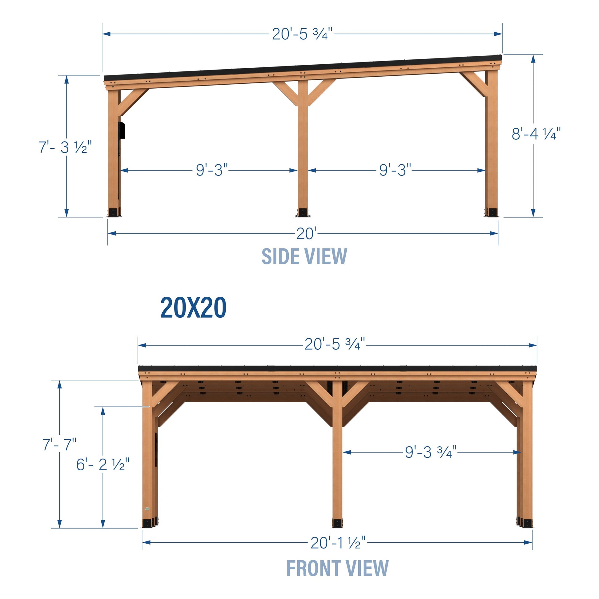 20x20 Kingsport Carport