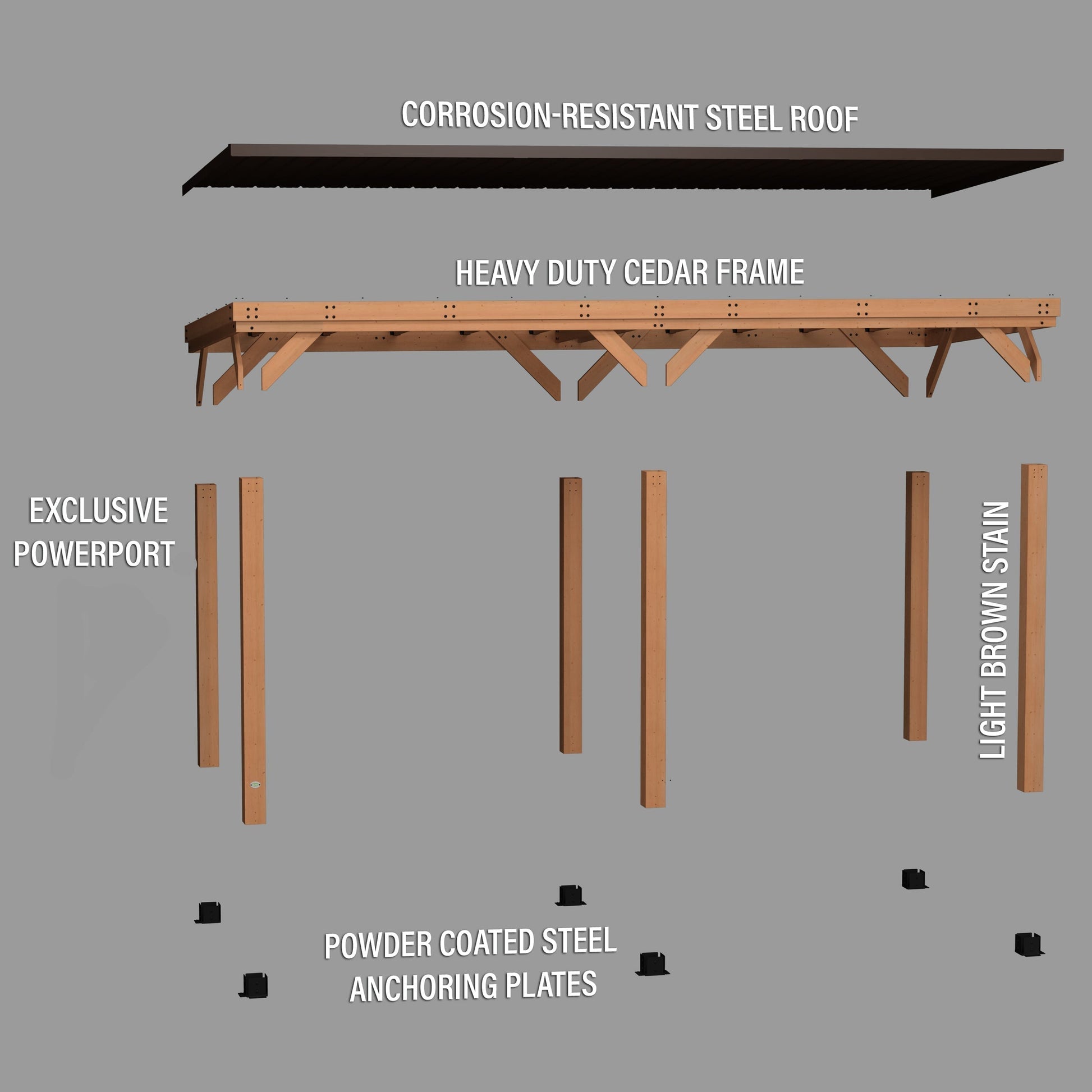 20x9.5 Arcadia Gazebo