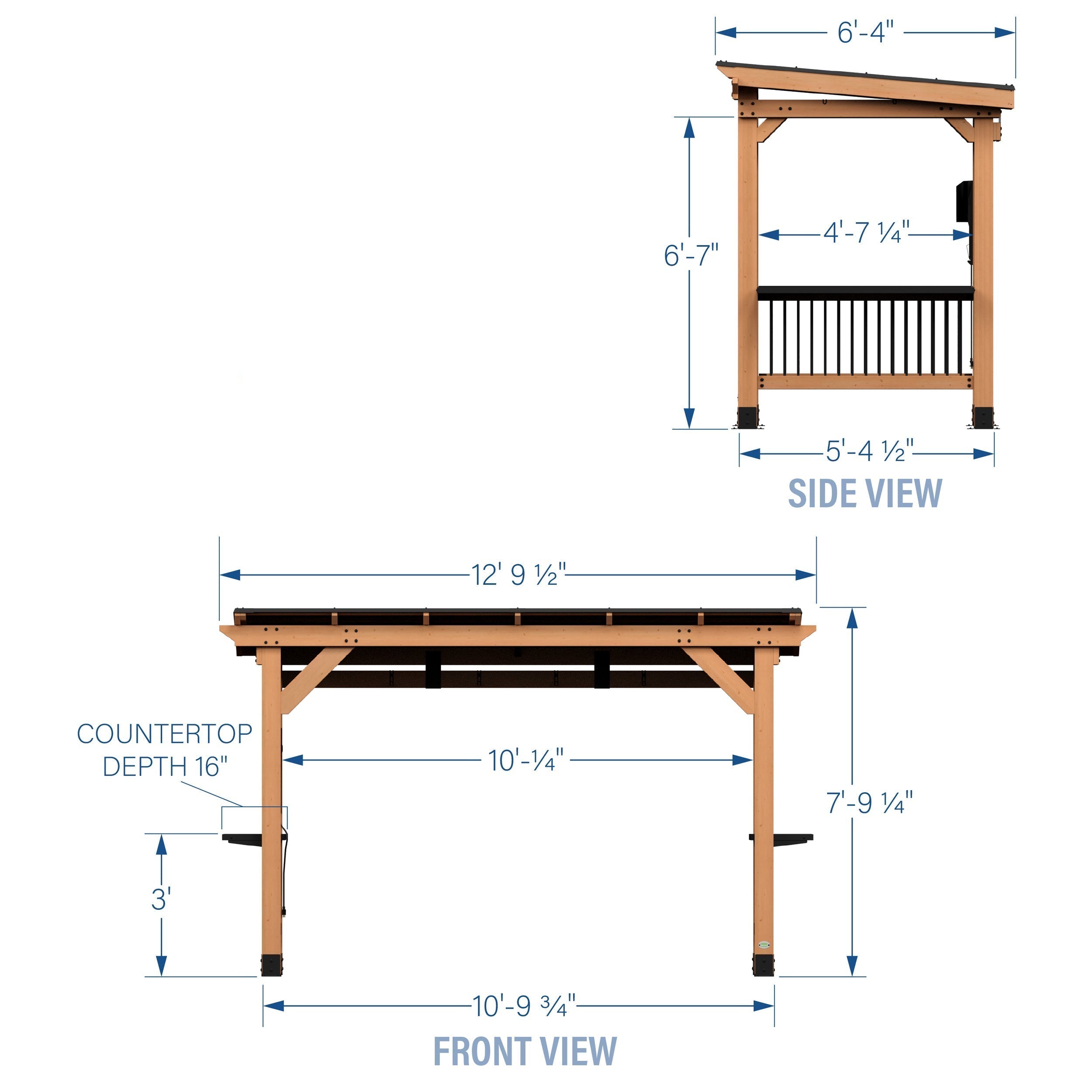 Saxony XL Grill Gazebo