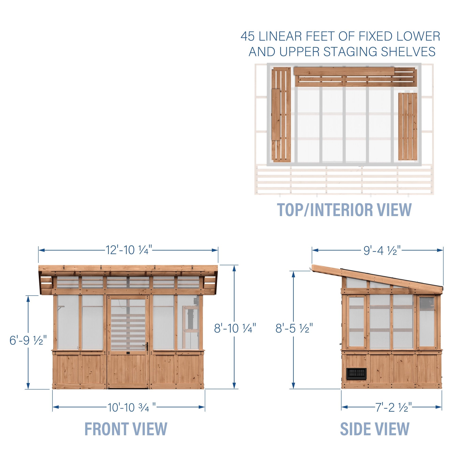 11x7 Poppy Greenhouse