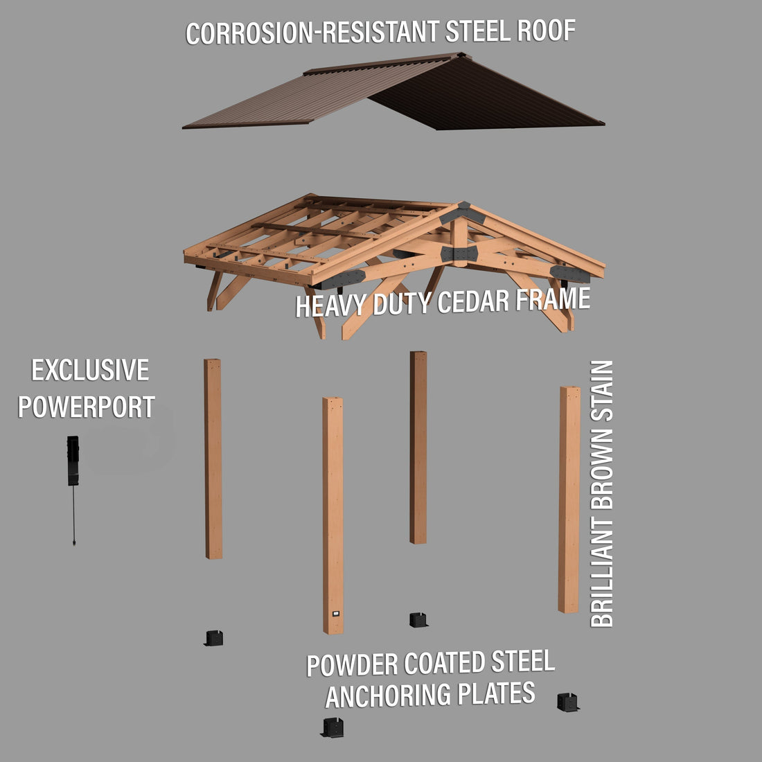 14x10 Norwood Gazebo