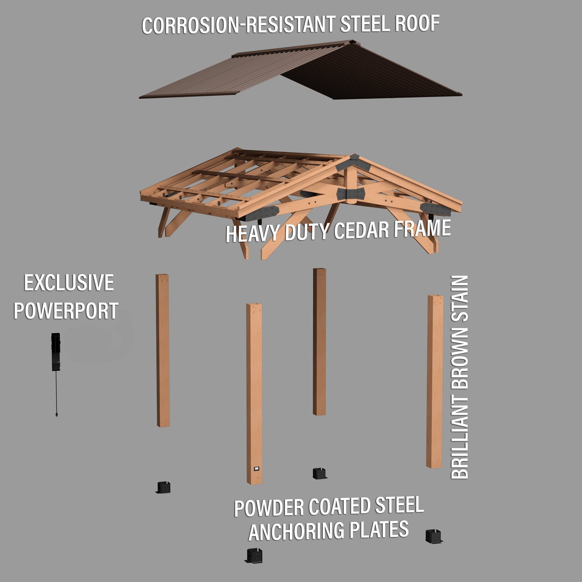 14x10 Norwood Gazebo