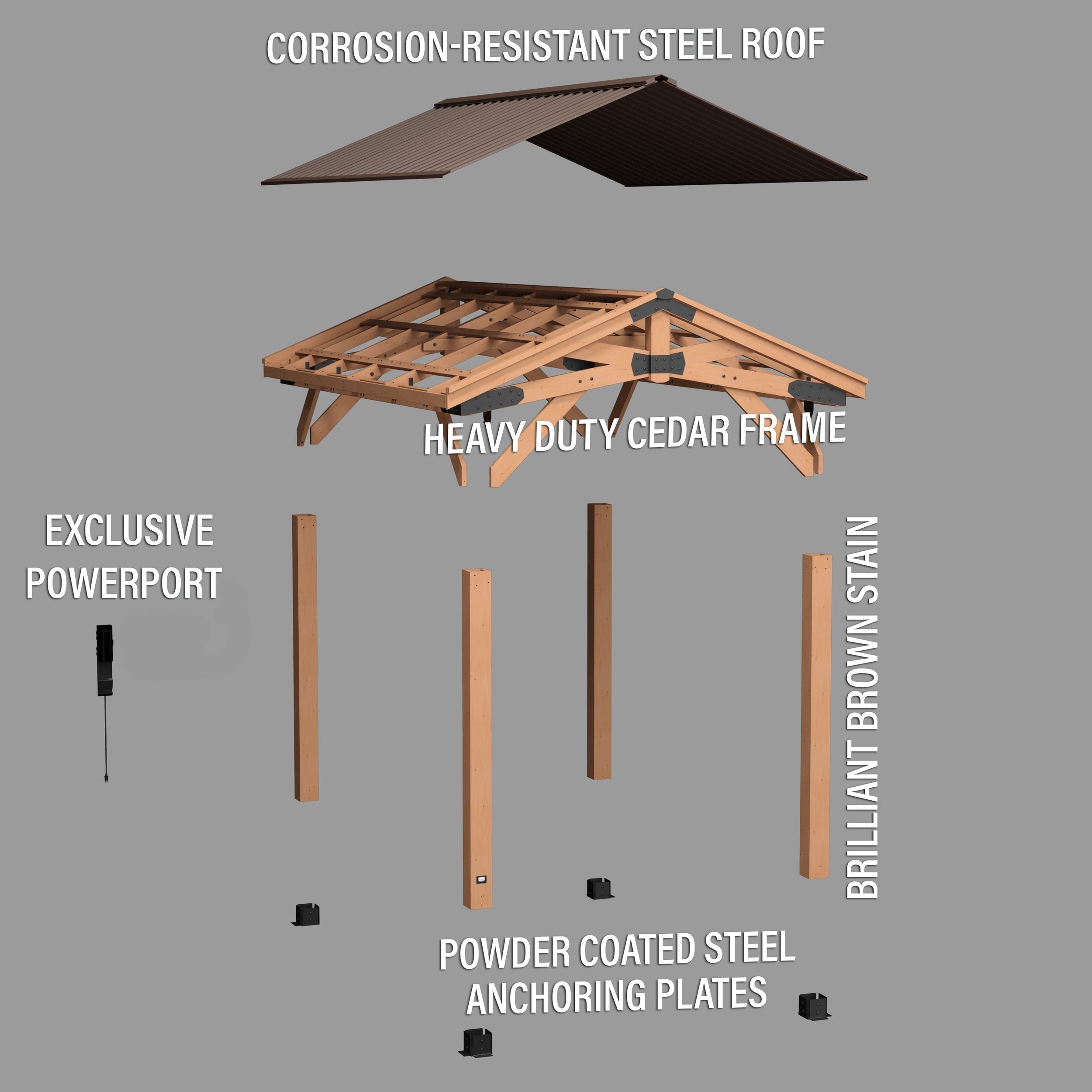 14x10 Norwood Gazebo