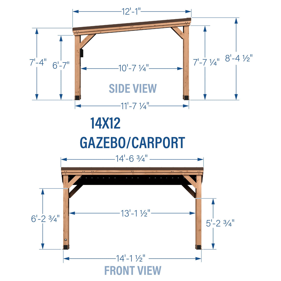 14x12 Arcadia Gazebo