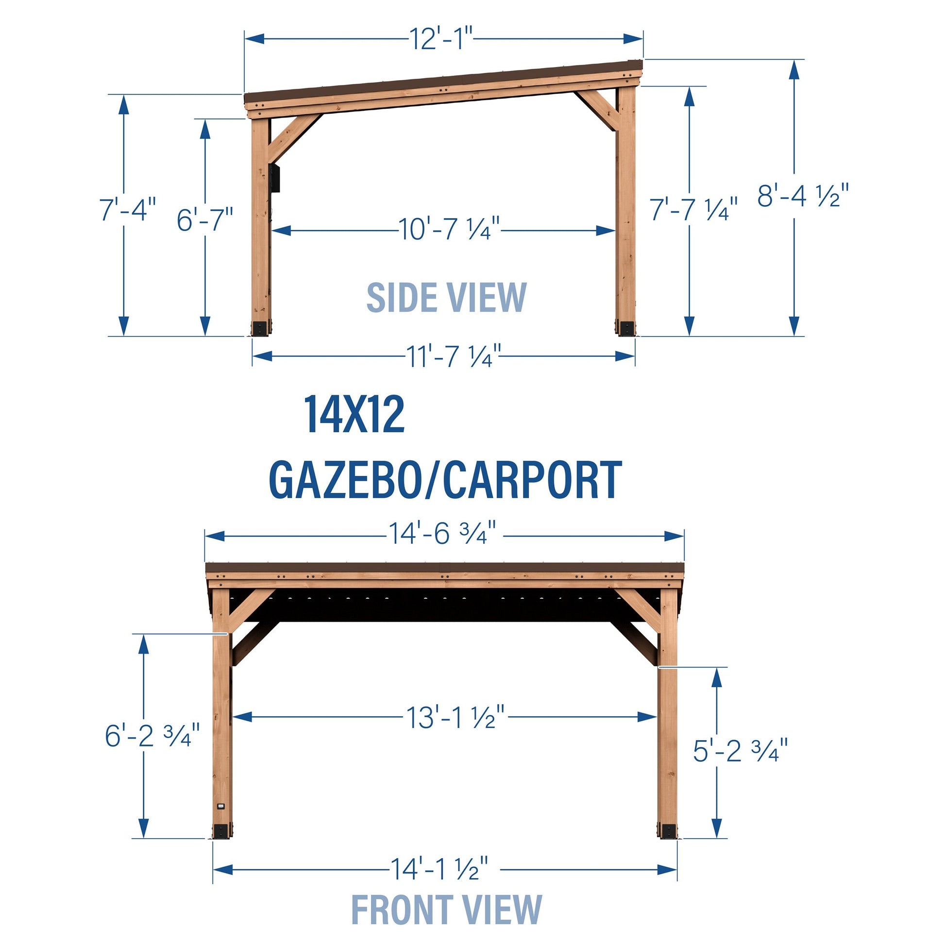 14x12 Arcadia Gazebo
