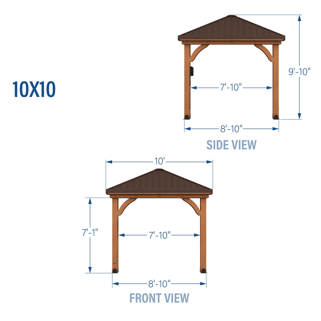 10x10 Barrington Gazebo