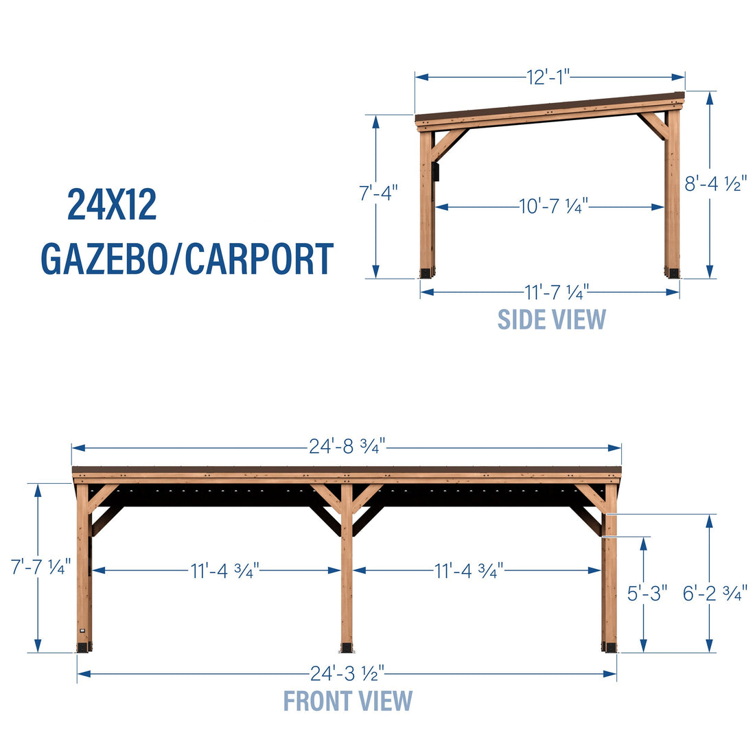 24x12 Arcadia Gazebo