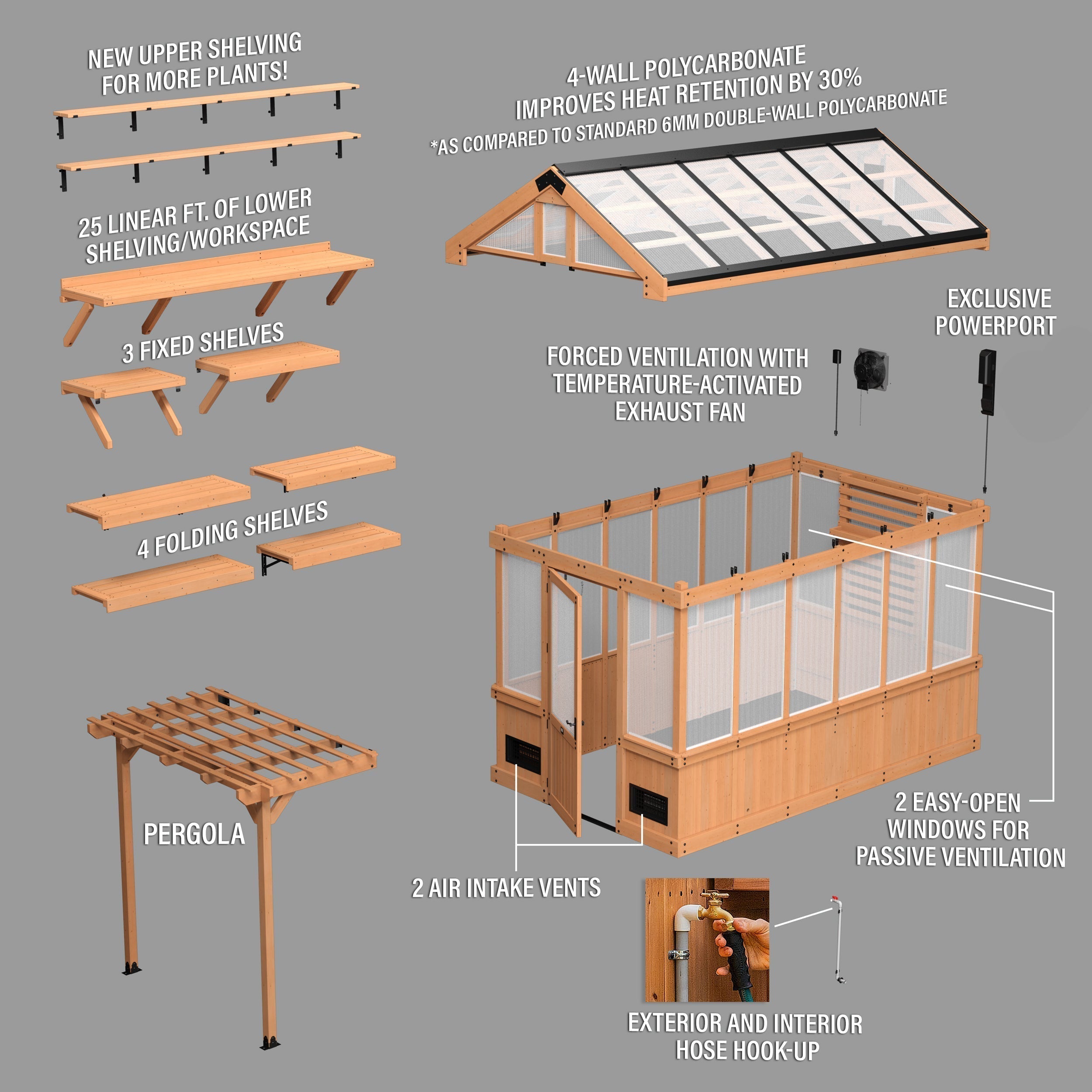 11x7 Bellerose Greenhouse
