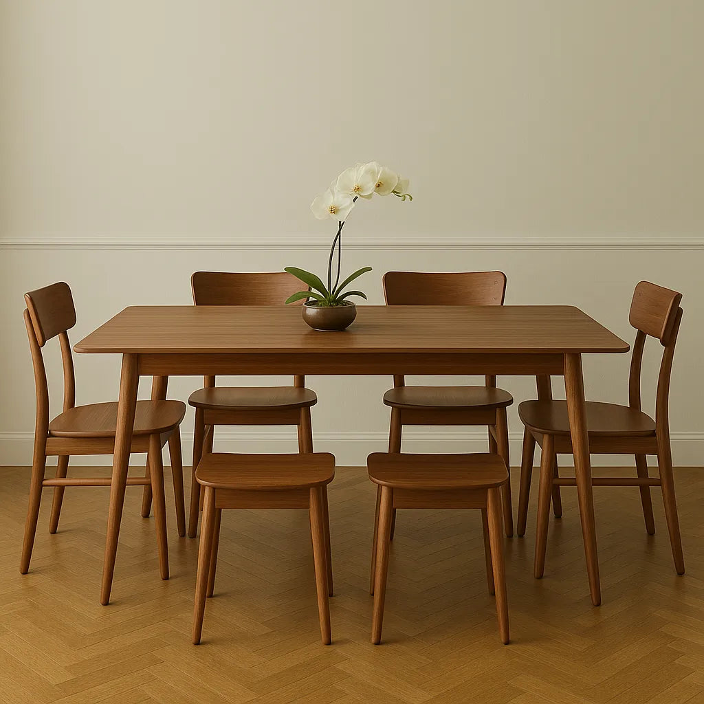 Mid Century Dining Table Enrich Timeless Interior