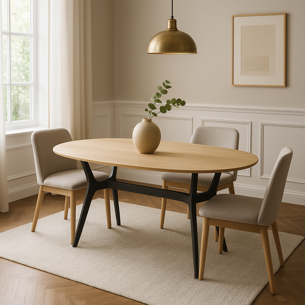 Oval Modern Dining Table Define Contemporary Dining