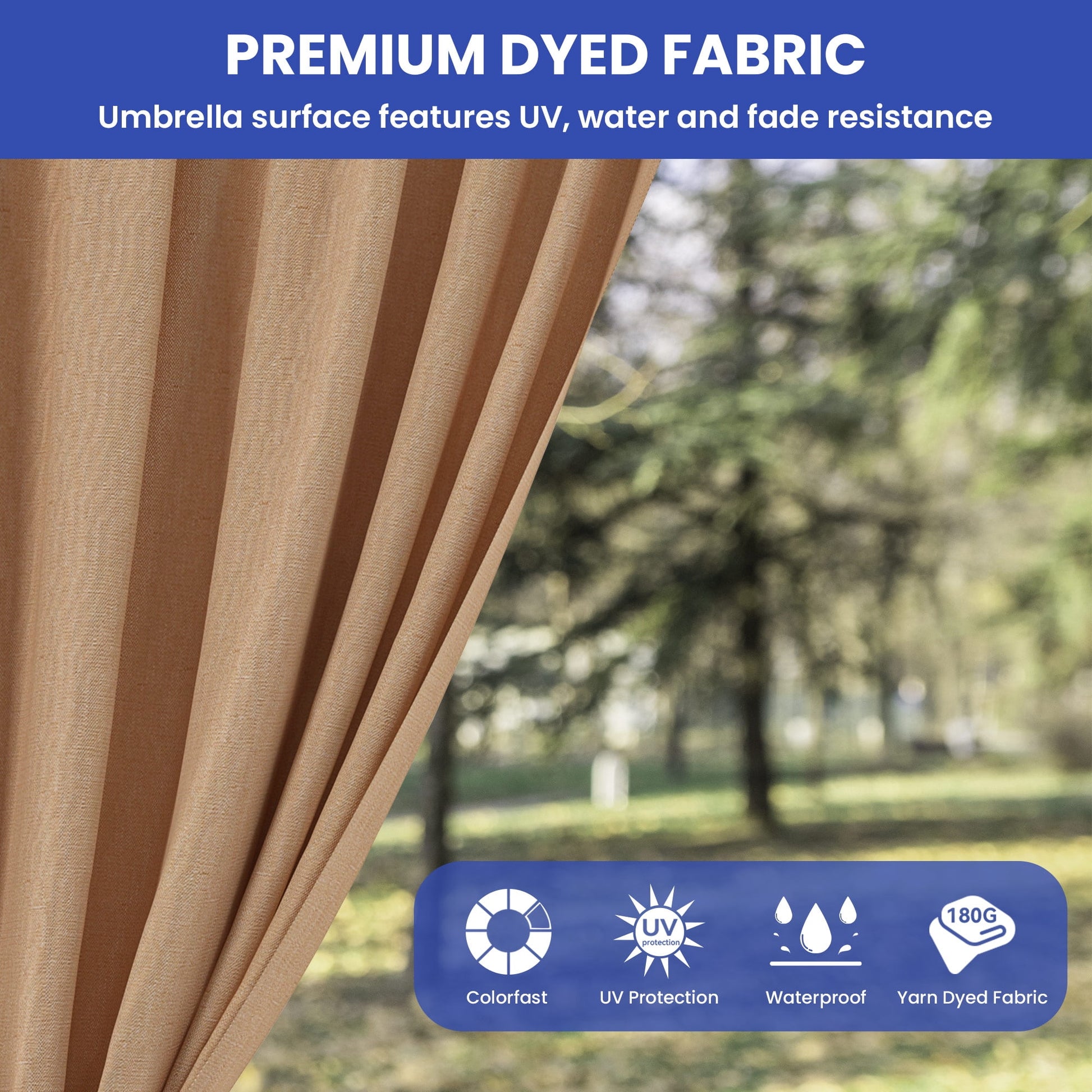 Mazonvintage 12' x 14'  Mazonvintage Gazebo with Netting & Curtains, Heavy Duty Double Roof Galvanized Steel Garden Tent for Patio, Mazonvintage, Bronze