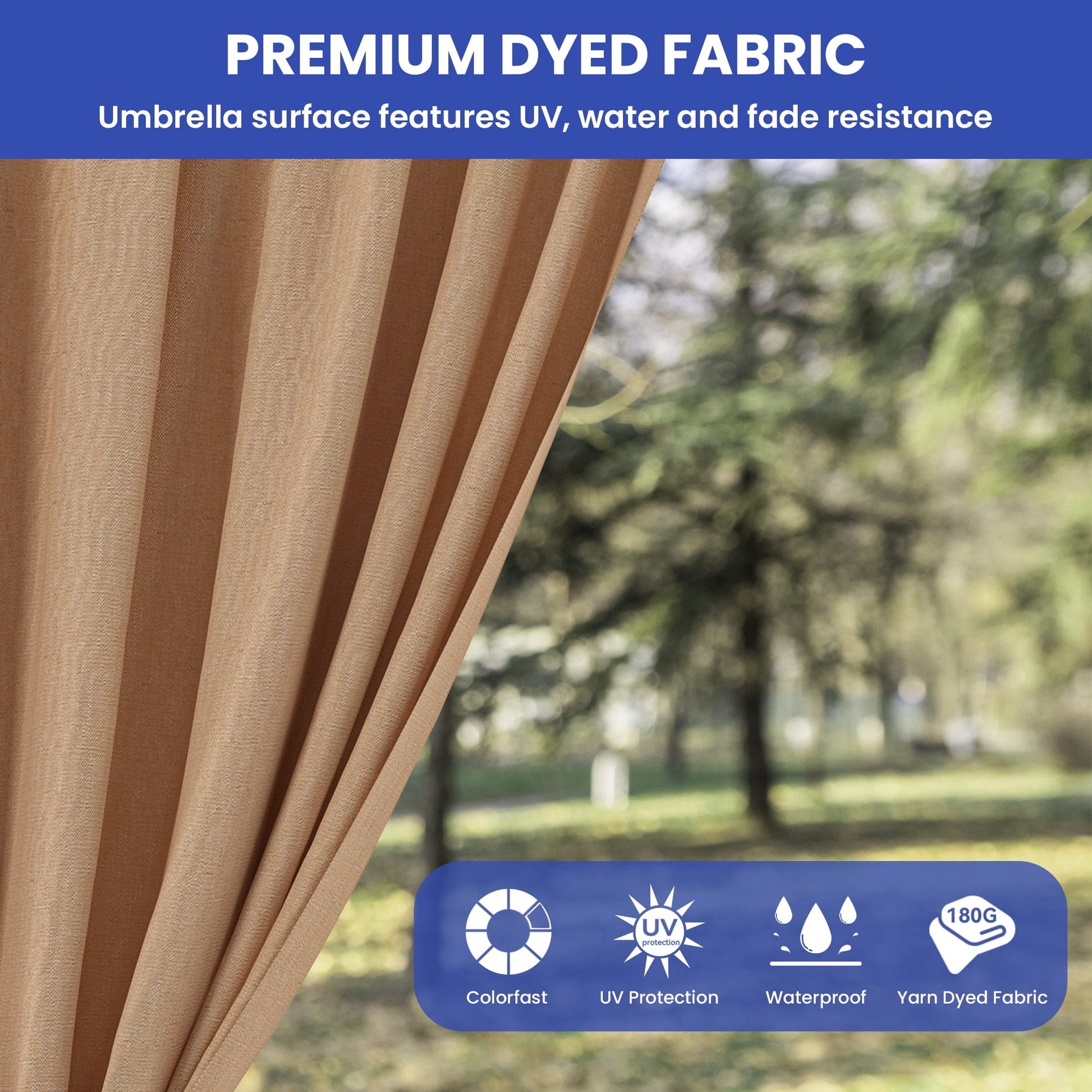 Mazonvintage 12' x 14'  Outdoor Hardtop Gazebo with Netting & Shaded Curtains, Heavy Duty Double Roof Galvanized Steel Garden Tent for Patio, Mazonvintage, Bronze