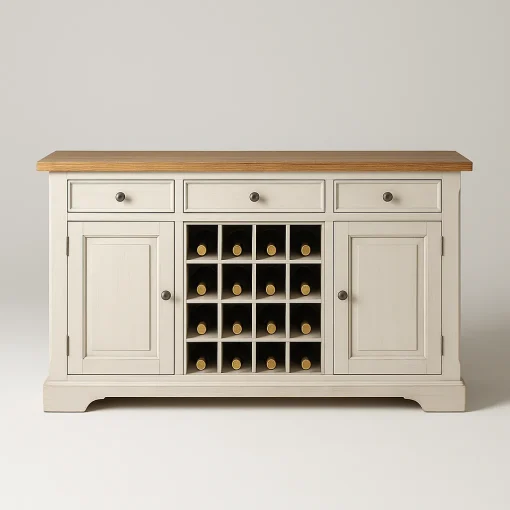 Buffet Wine Cabinet Enhances Refined Interiors