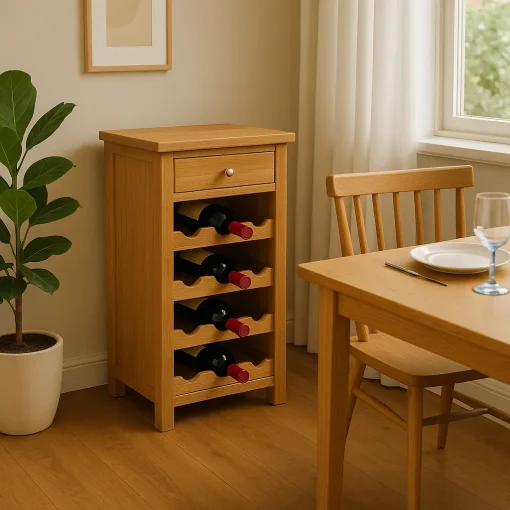 Compact Wine Cabinet Maximizes Space Elegantly - Image 3