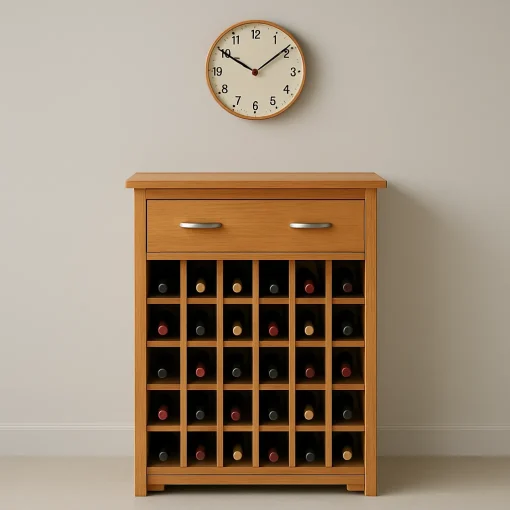 Grid Wine Cabinet Stores Collections Neatly - Image 3