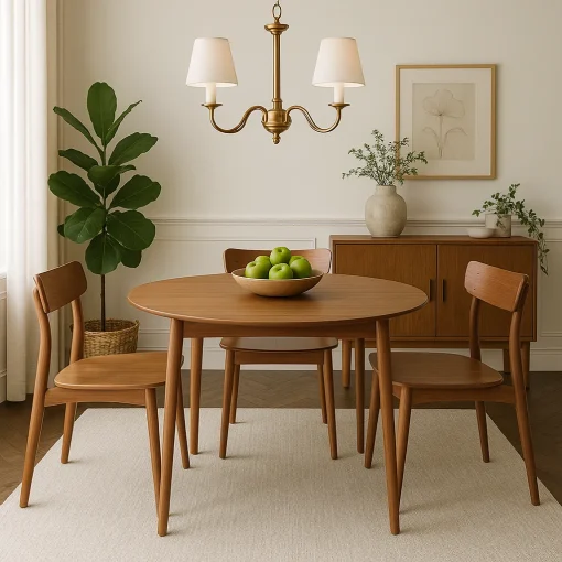 Mid Century Dining Set Defines Everyday Elegance - Image 4