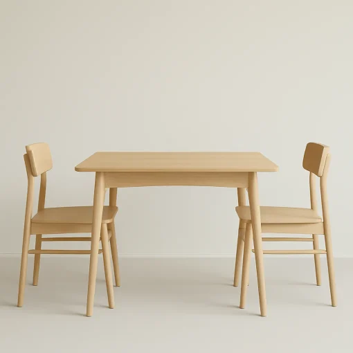 Minimalist Dining Table Elevates Style