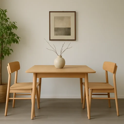 Minimalist Dining Table Elevates Style - Image 4