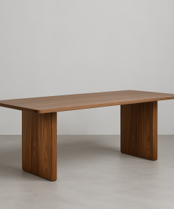 Modern Rectangular Dining Table Enhances Dining Experience