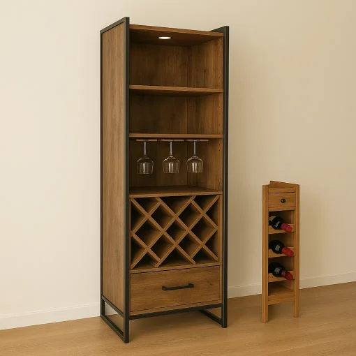 Modern Wine Cabinet Organizes Effortlessly - Image 4