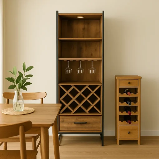 Modern Wine Cabinet Organizes Effortlessly - Image 3