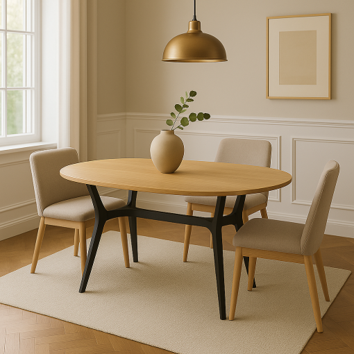Oval Modern Dining Table Defines Contemporary Dining - Image 4