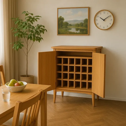 Sideboard Wine Cabinet Balances Storage and Style - Image 2