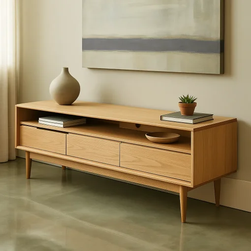 Kitchen Sideboard Cabinet Minimalist Storage Console - Image 4