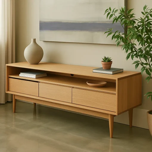 Kitchen Sideboard Cabinet Minimalist Storage Console - Image 2