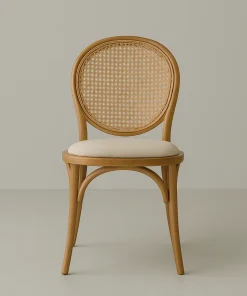 Rattan Back Dining Chair Charm Elevating Every Dining Setting