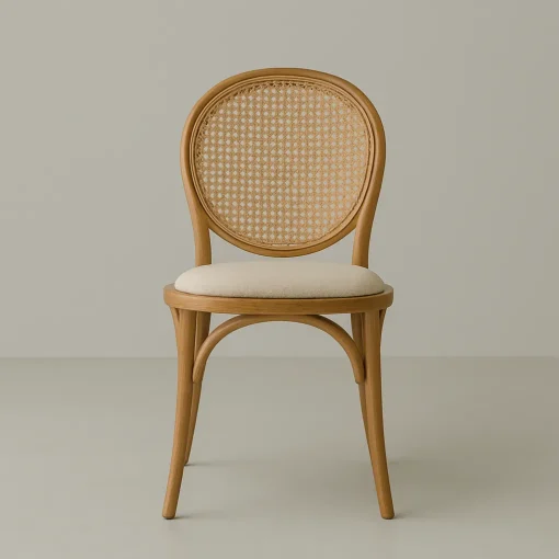 Rattan Back Dining Chair Charm Elevating Every Dining Setting