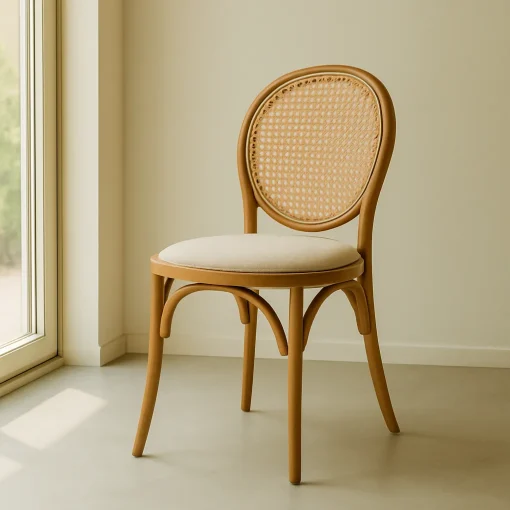 Rattan Back Dining Chair Charm Elevating Every Dining Setting - Image 4