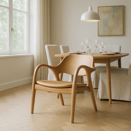 Scandinavian Lounge Chair Comfort Defining Modern Interior Vibes - Image 3