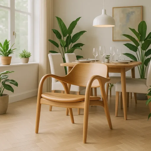 Scandinavian Lounge Chair Comfort Defining Modern Interior Vibes - Image 4