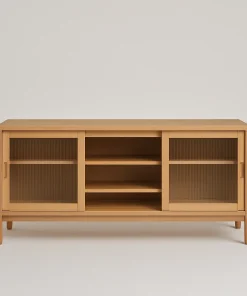Sliding Door Kitchen Cabinet Modern Lowboard Storage